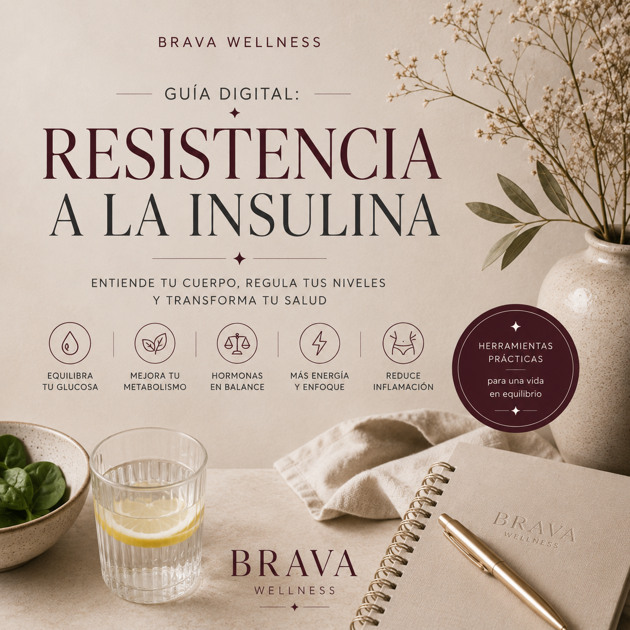 Guía Digital: Resistencia a la Insulina — BRAVA Wellness