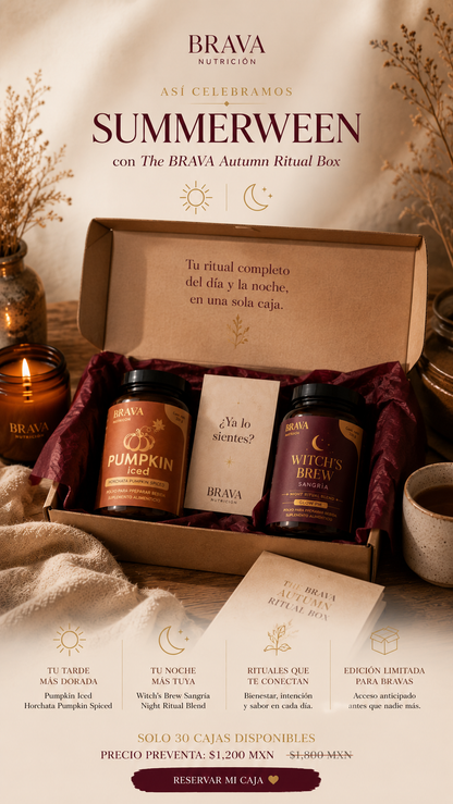 The BRAVA Autumn Ritual Box