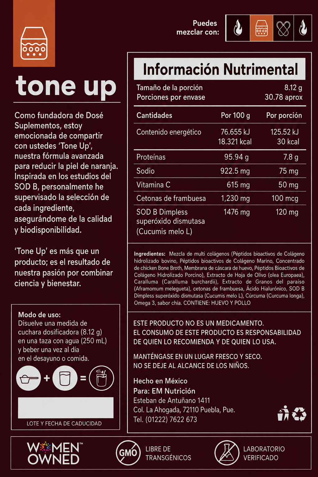 Tone Up BRAVA — Edición Pasada