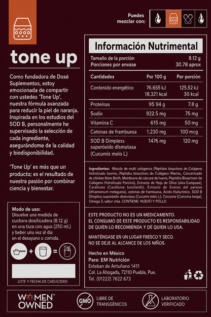 Tone Up BRAVA — Edición Pasada