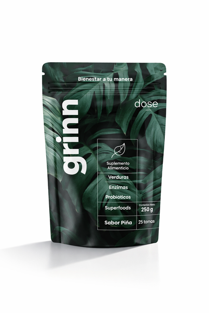 Grinn jugo verde