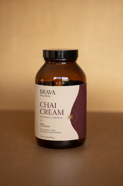 CHAI CREAM — Chai Vainilla Proteína + Fibra Prebiótica