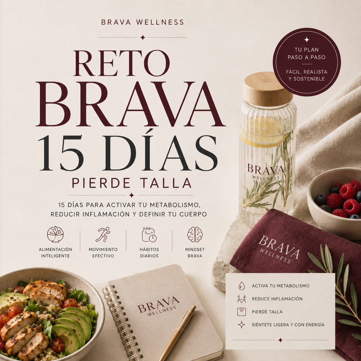 Reto BRAVA 15 Días: Pierde Talla