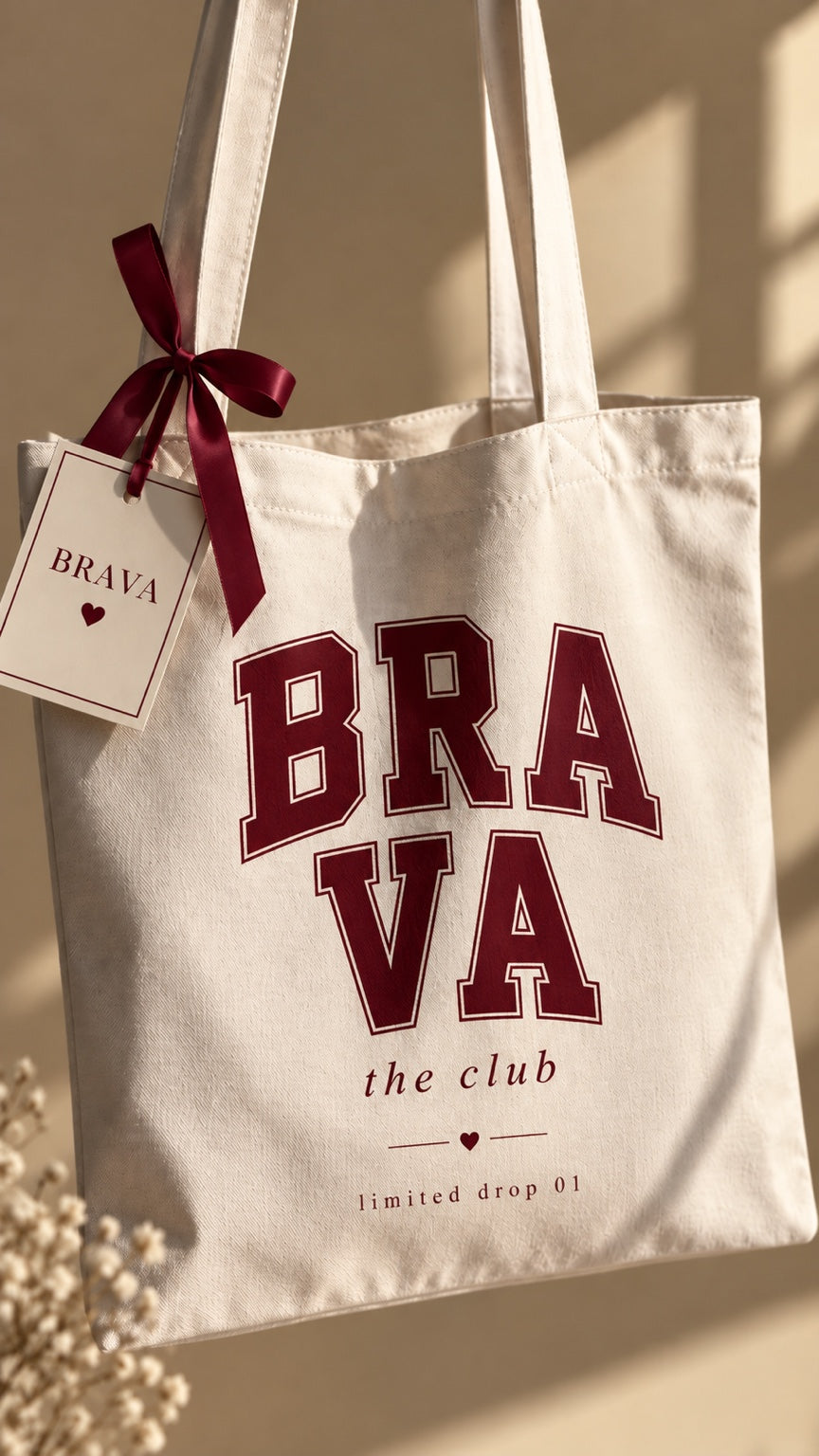 BRAVA CLUB tote bag - limited drop 01